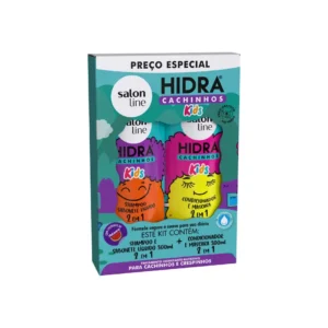 Dúo shampoo y acondicionador hidra cachinhos kids