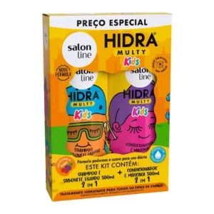 Dúo shampoo y acondicionador hidra multy kids