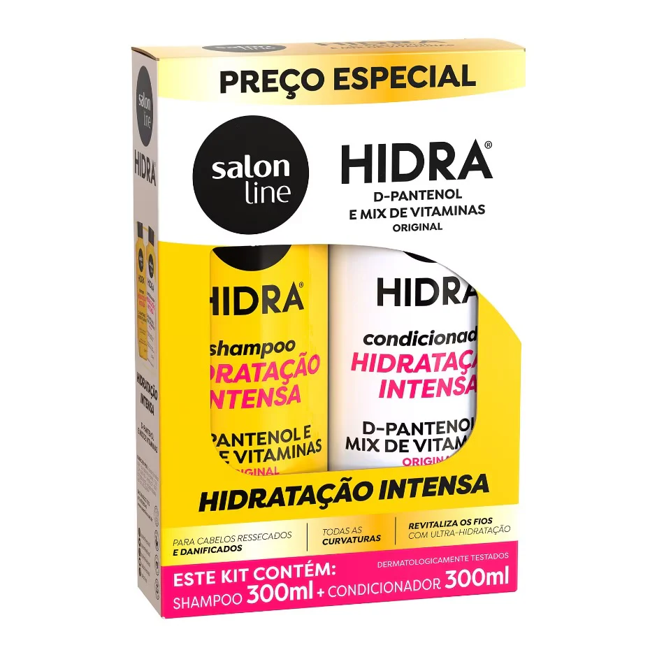Dúo shampoo y acondicionador hidratación intensa