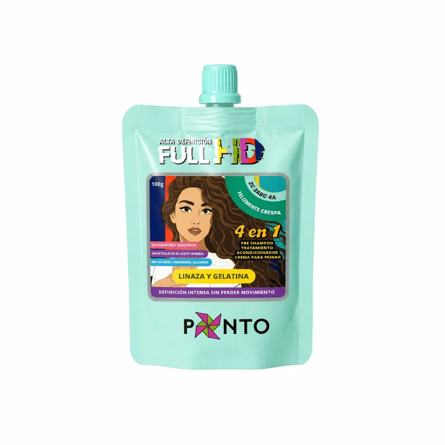 Sachet full hd felizmente crespa 4 en 1 de 100ml
