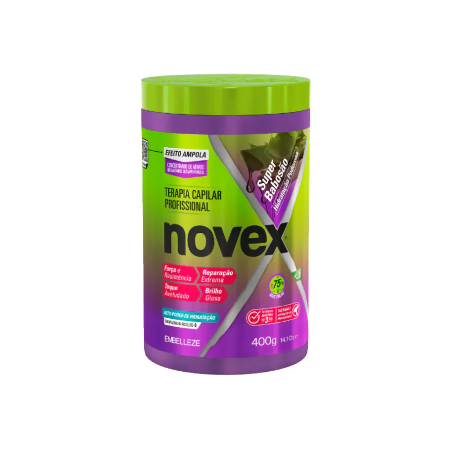 Tratamiento super babosa de Novex 400gr