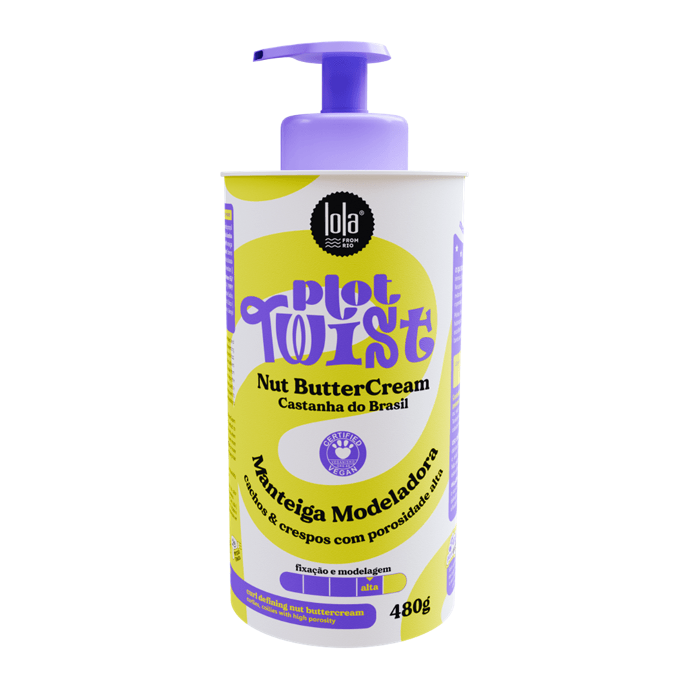 Crema Para Peinar de Rizos Plot Twist Nut ButterCream 480gr