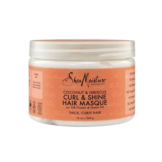 Mascarilla Hibisco y coco 340gr shea moisture - Imagen 2