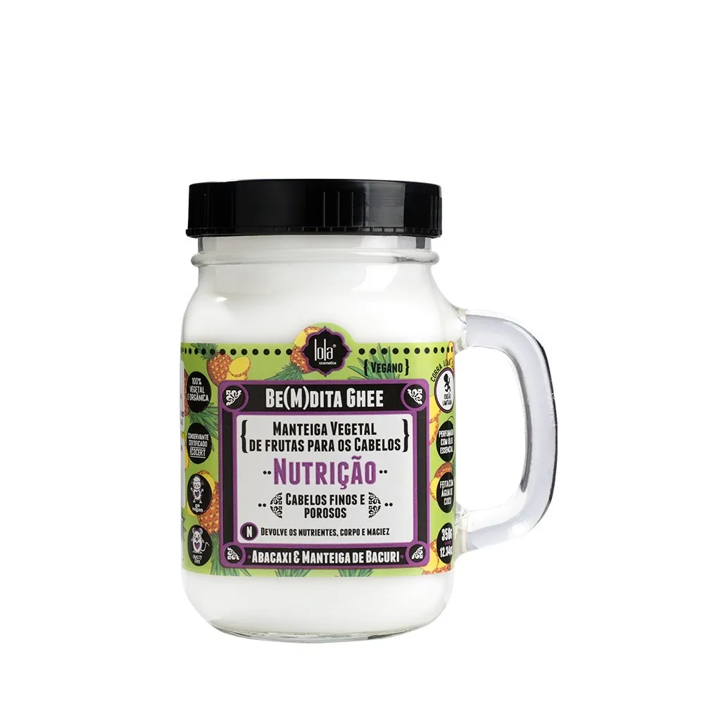 Mascarilla Nutritiva Lola Cosmetics Be(m)dita Ghee Piña y Bacuri 350gr