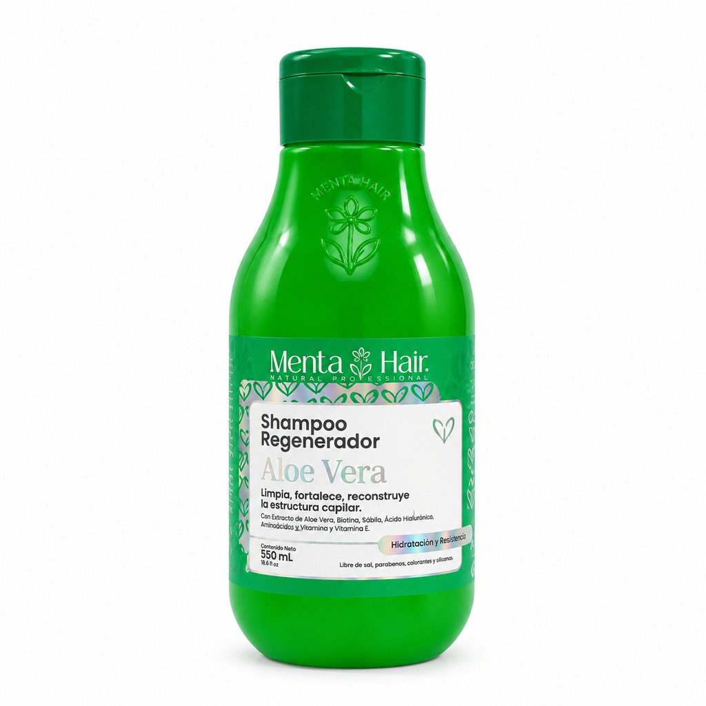Shampoo regenerador Aloe Vera